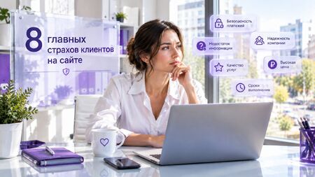 8 главных страхов клиентов на сайте - разработка и продвижение сайтов 8 главных страхов клиентов на сайте - MiWix