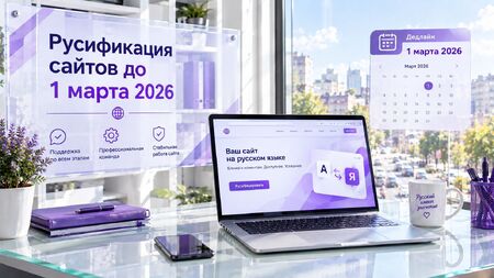 Русификация сайтов до 1 марта 2026 - разработка и продвижение сайтов Русификация сайтов до 1 марта 2026 - MiWix