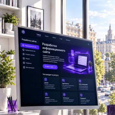 Информационный сайт - MiWix