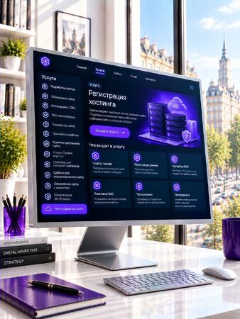 Регистрация хостинга - MiWix