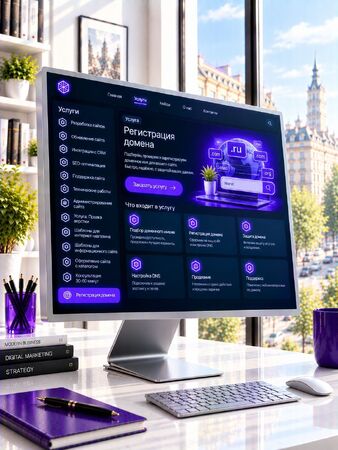 Регистрация домена - MiWix