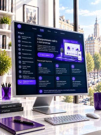 Оформление сайта с каталогом - MiWix